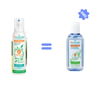 Puressentiel Assainissant Spray Aerien 200ml+Gel Antibacterien 80ml pack 